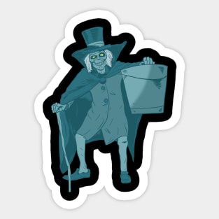 Hatbox Ghost Sticker